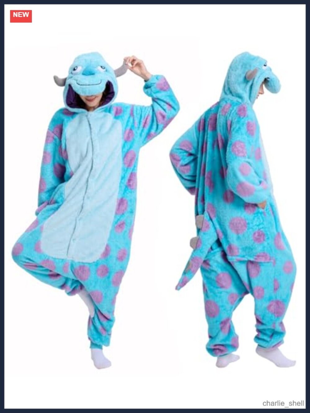 Adult Plush Animal Onesie Pajamas Halloween Cosplay Sleepwear